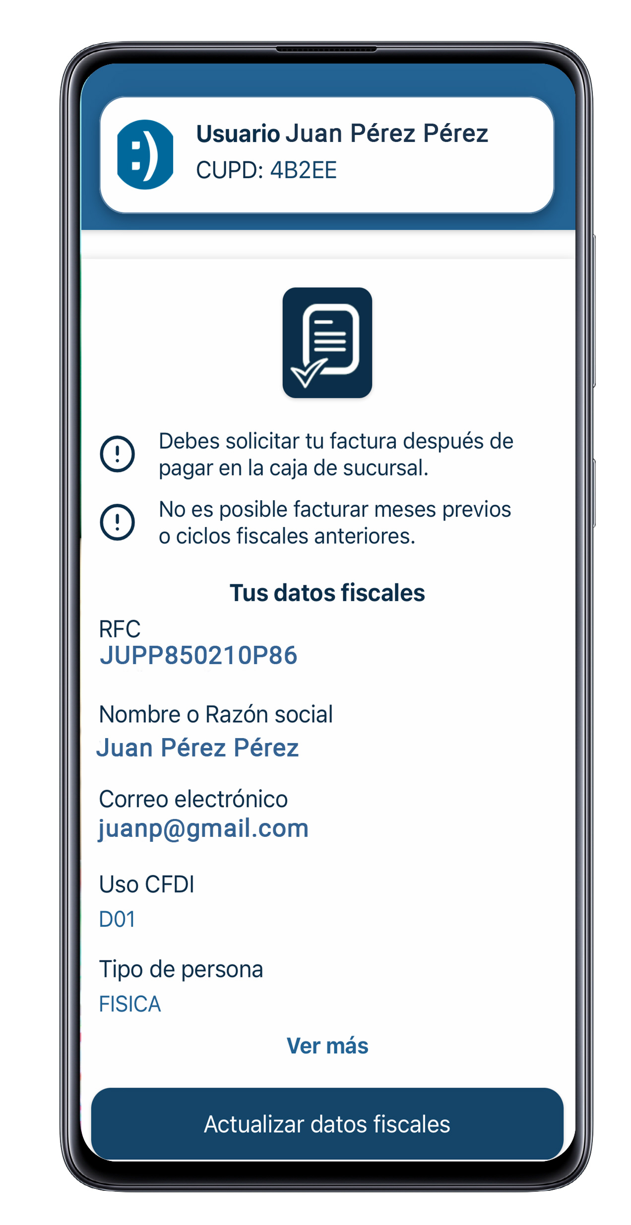 Facturación-Sonrisas mexicanas -App-Img2