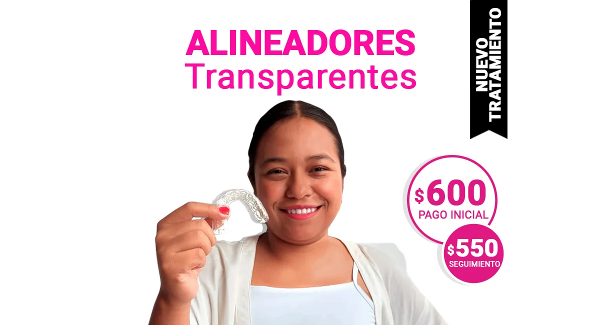 Alineacion Dental Transparente Clear en Sonrisas Mexicanas
