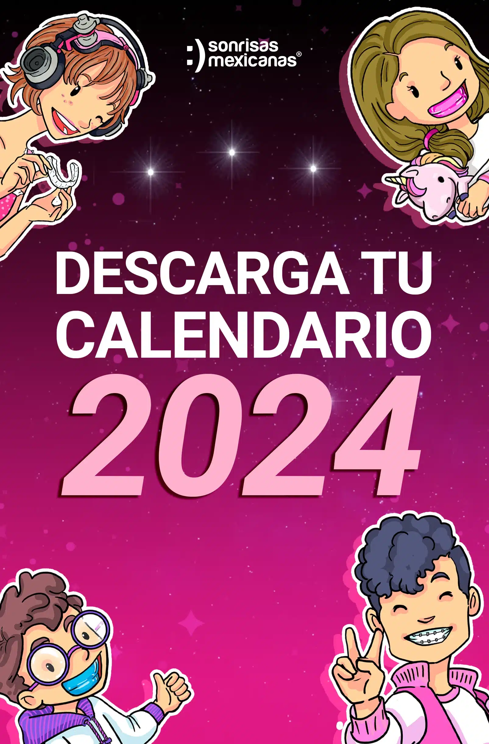 Calendario 2023 Sonrisas Mexicanas