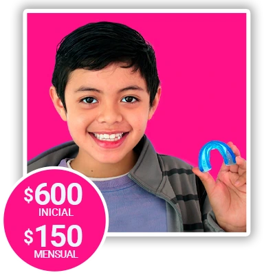 tratamiento de alineación dental para niños