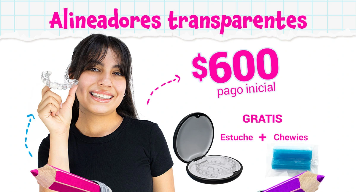 Alineacion Dental Transparente Clear en Sonrisas Mexicanas