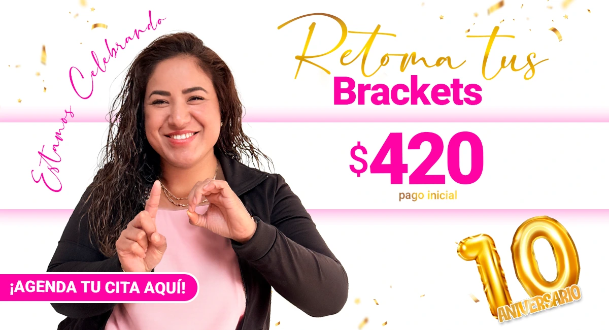Brackets metálicos en Sonrisas Mexicanas