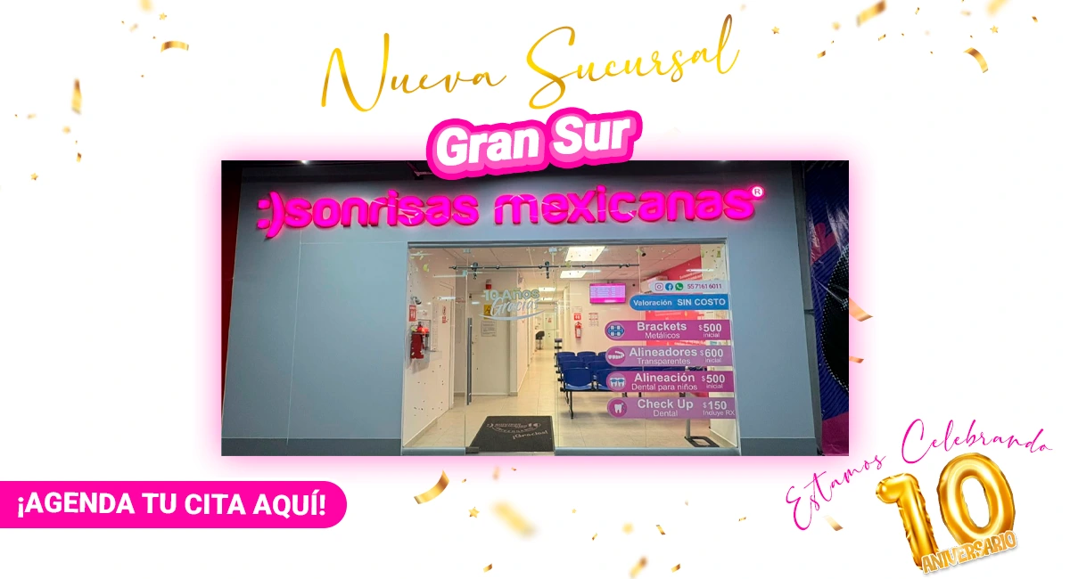 Brackets metálicos en Sonrisas Mexicanas