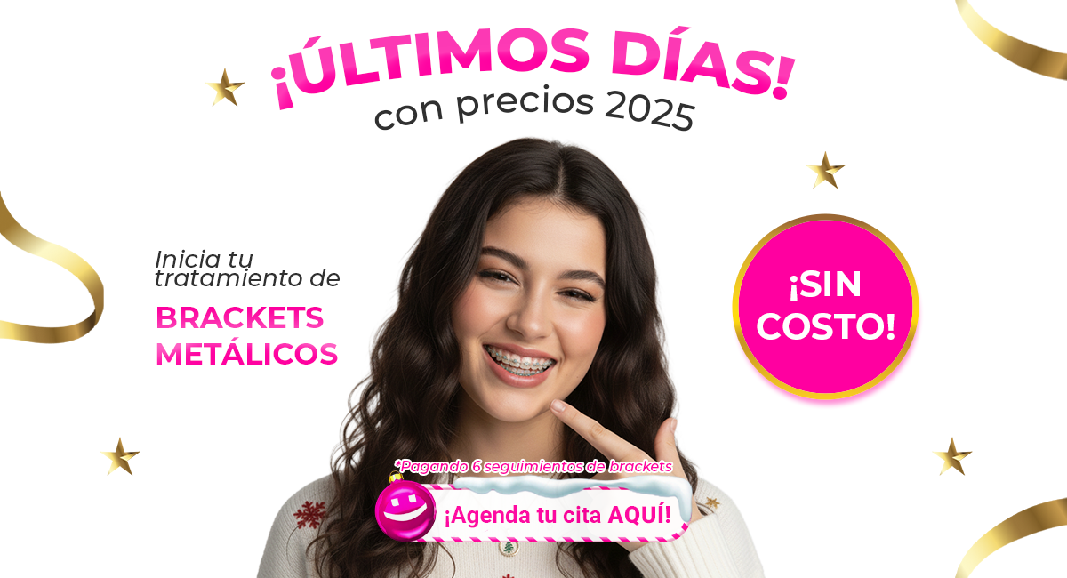 Brackets metálicos en Sonrisas Mexicanas