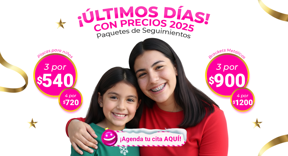 Brackets metálicos en Sonrisas Mexicanas