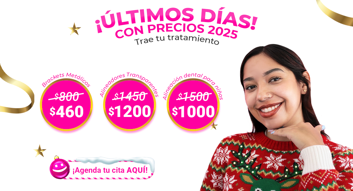 Brackets metálicos en Sonrisas Mexicanas