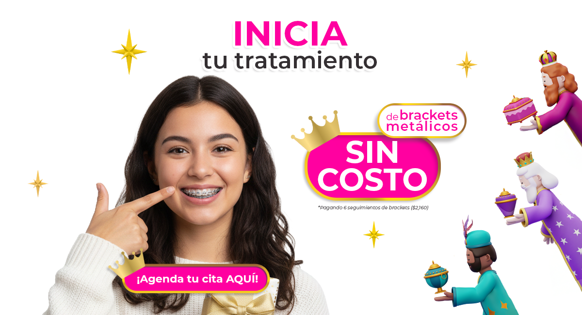 Brackets metálicos en Sonrisas Mexicanas