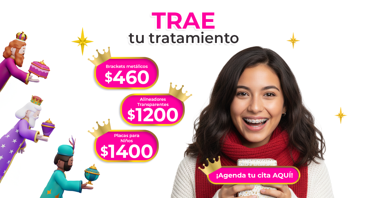 Brackets metálicos en Sonrisas Mexicanas