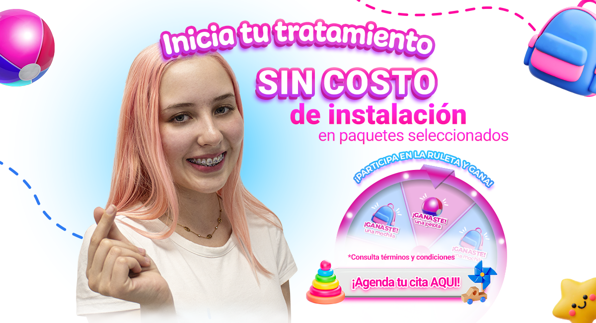 Brackets metálicos en Sonrisas Mexicanas