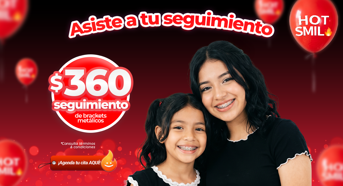 Brackets metálicos en Sonrisas Mexicanas