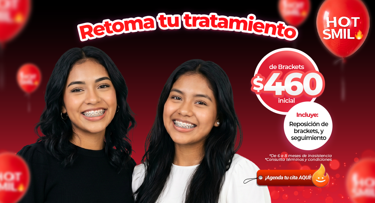 Brackets metálicos en Sonrisas Mexicanas