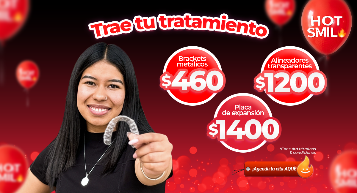 Brackets metálicos en Sonrisas Mexicanas