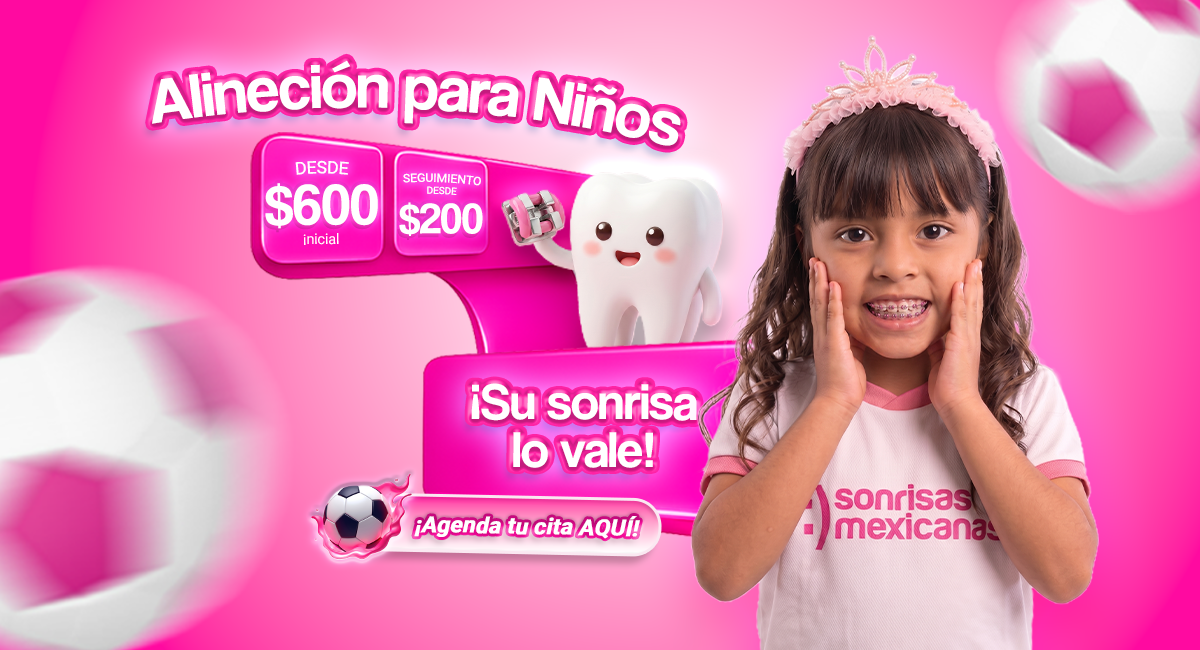 Brackets metálicos en Sonrisas Mexicanas