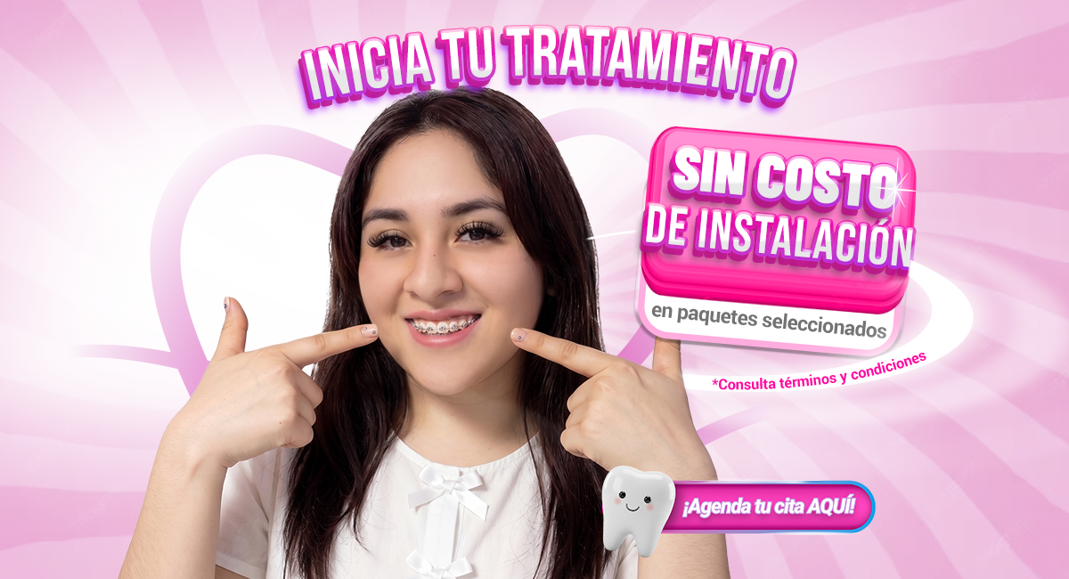 Brackets metálicos en Sonrisas Mexicanas