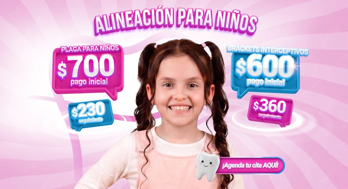 Brackets metálicos en Sonrisas Mexicanas
