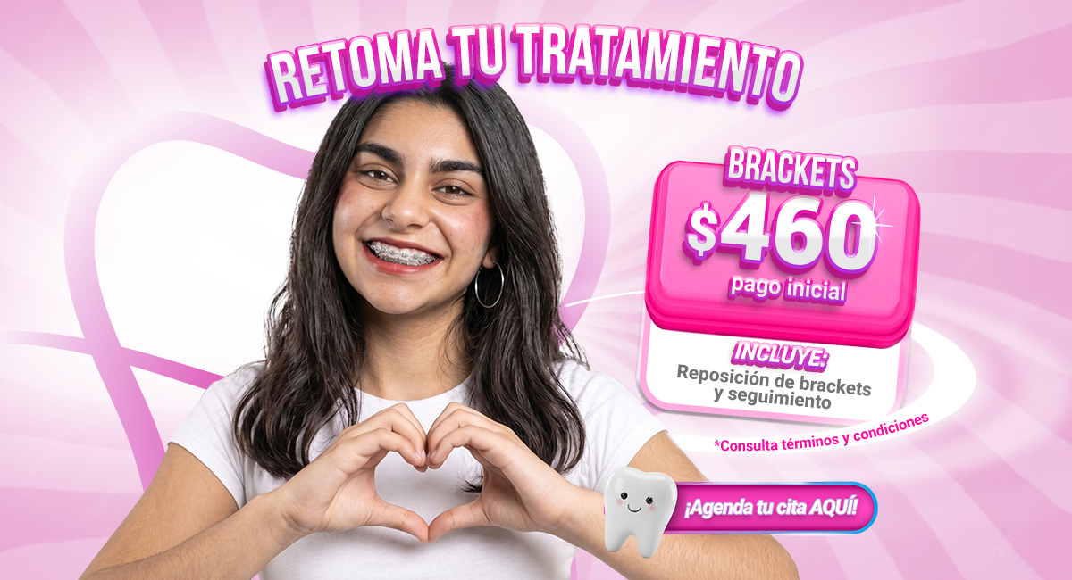 Brackets metálicos en Sonrisas Mexicanas
