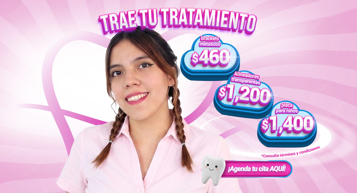 Brackets metálicos en Sonrisas Mexicanas