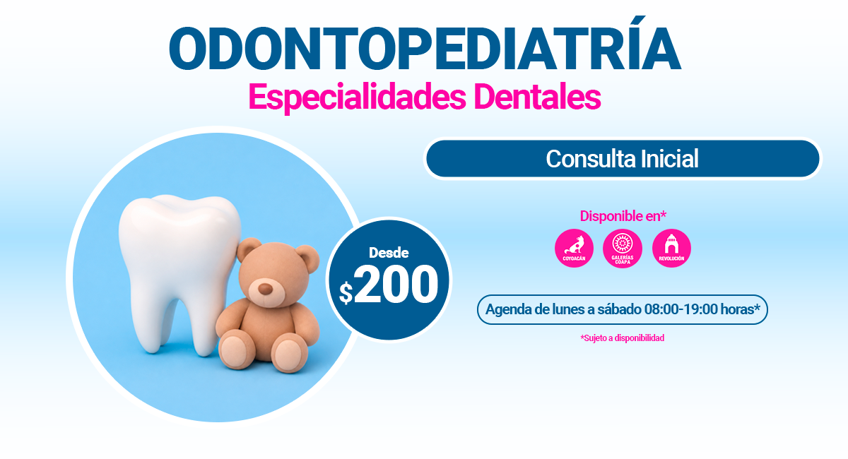 Odontopediatría en Sonrisas Mexicanas