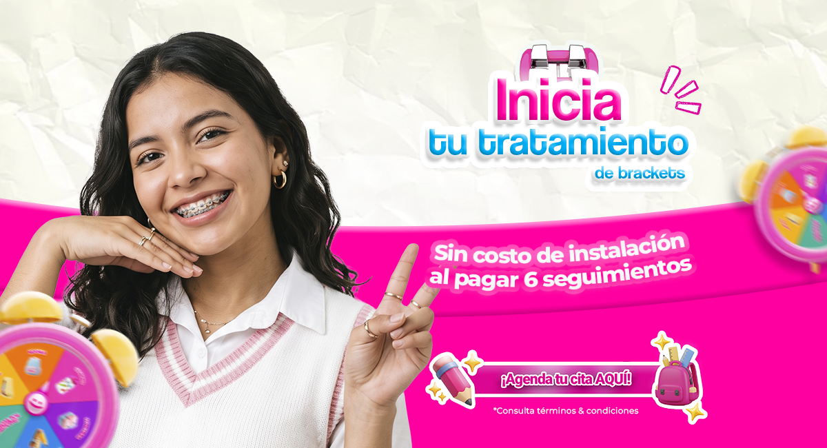 Brackets metálicos en Sonrisas Mexicanas