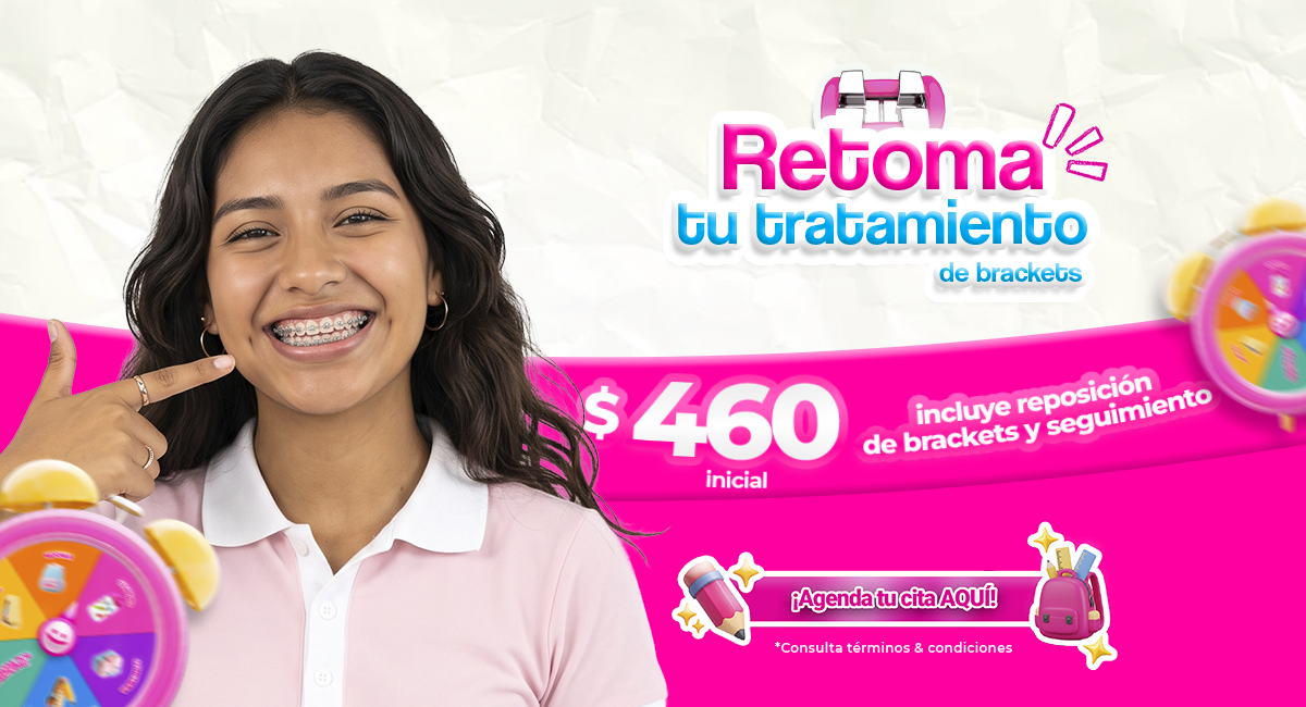 Brackets metálicos en Sonrisas Mexicanas