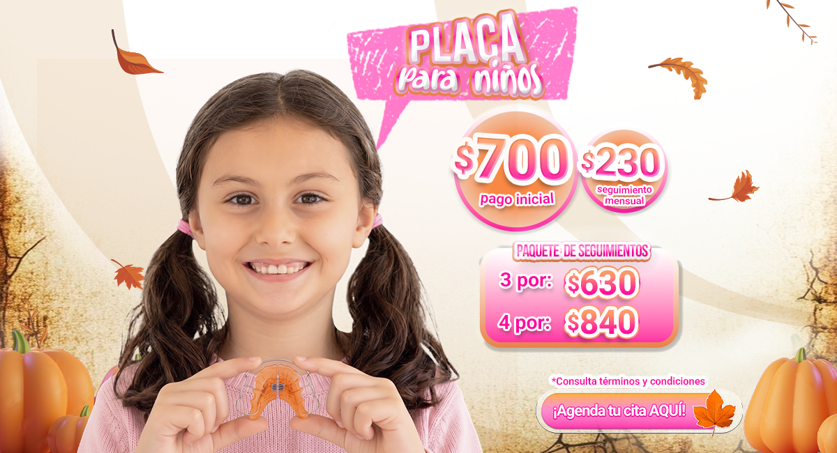 Alineación dental para niños disponible en México con Sonrisas Mexicanas