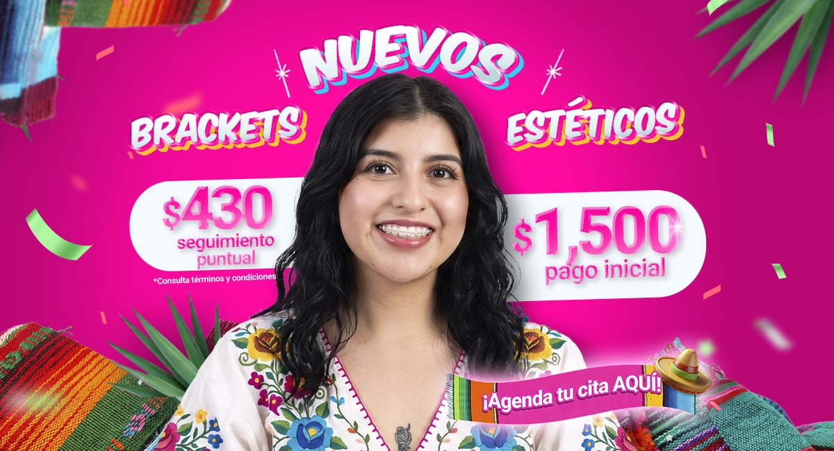 Brackets metálicos en Sonrisas Mexicanas