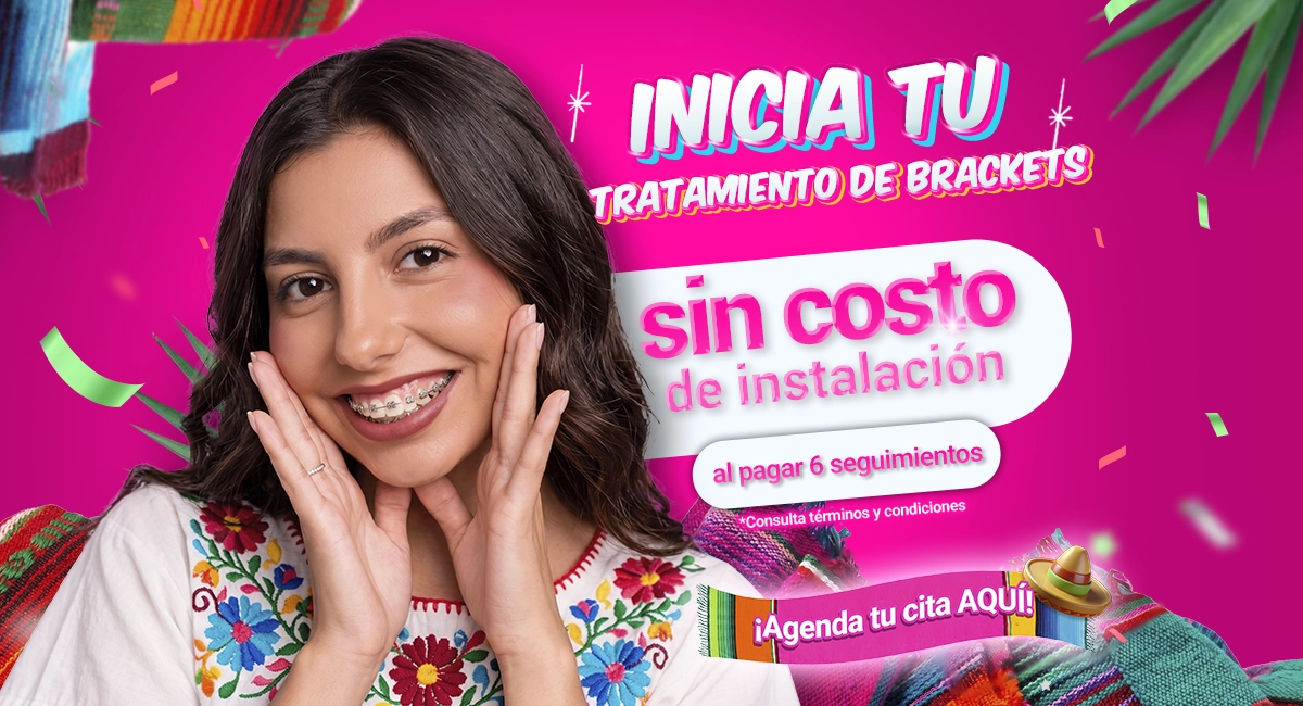 Brackets metálicos en Sonrisas Mexicanas