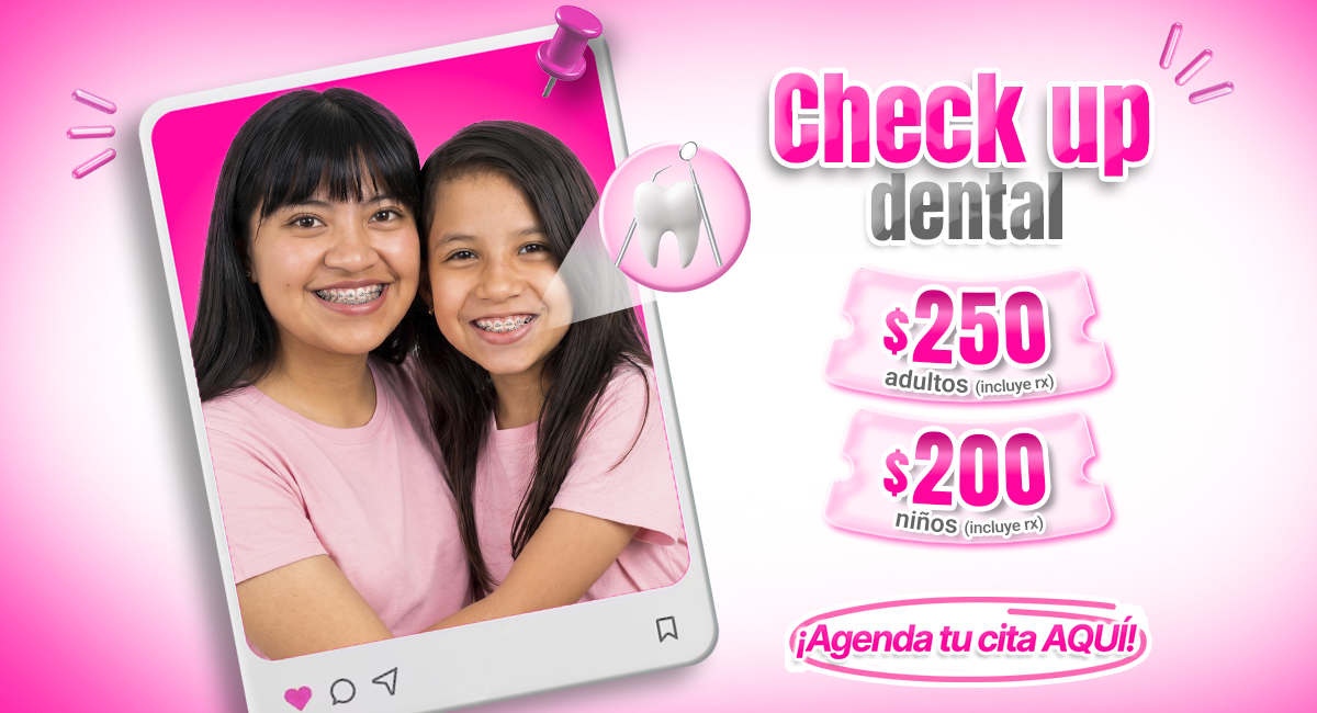 Agenda tu checkup dental en Sonrisas Mexicanas